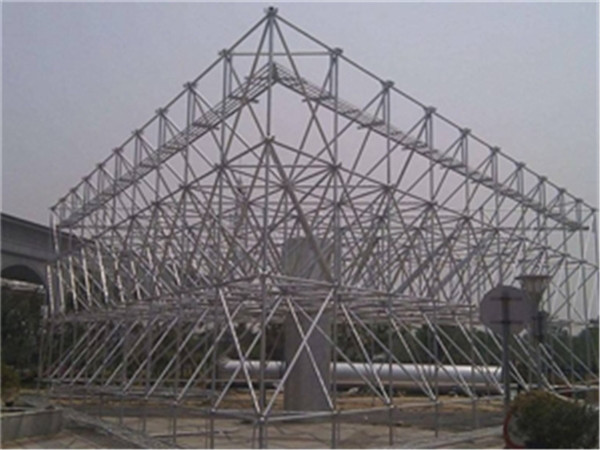 龙口仓储物流网架加工厂家案例
